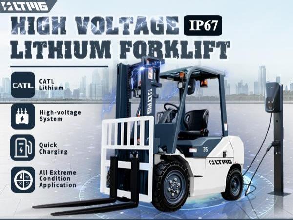 LTMG Memperkenalkan Forklift Lithium-ion Tegangan Tinggi yang Terobosan dengan Teknologi Canggih