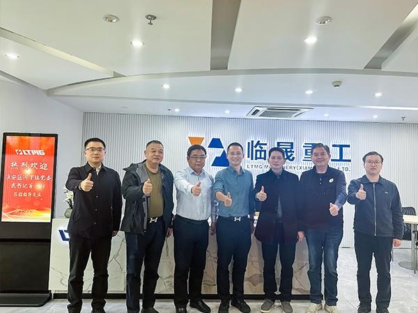 Pembangunan Bersama Melalui Kerjasama: Pejabat Kota Hexia, Distrik Huai'an Kunjungi LTMG