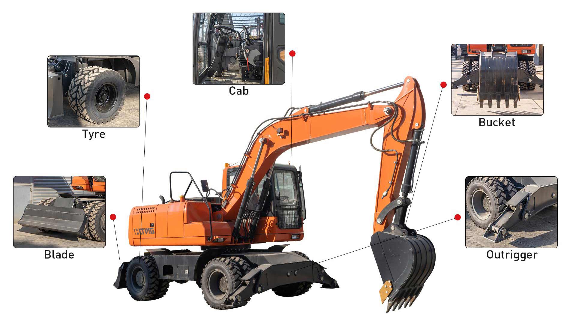 china excavator