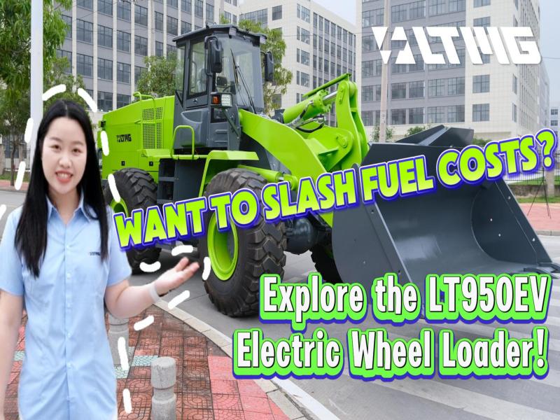 Wheel Loader Listrik LTMG 5-Ton LT950EV Mengurangi Konsumsi Bahan Bakar Anda