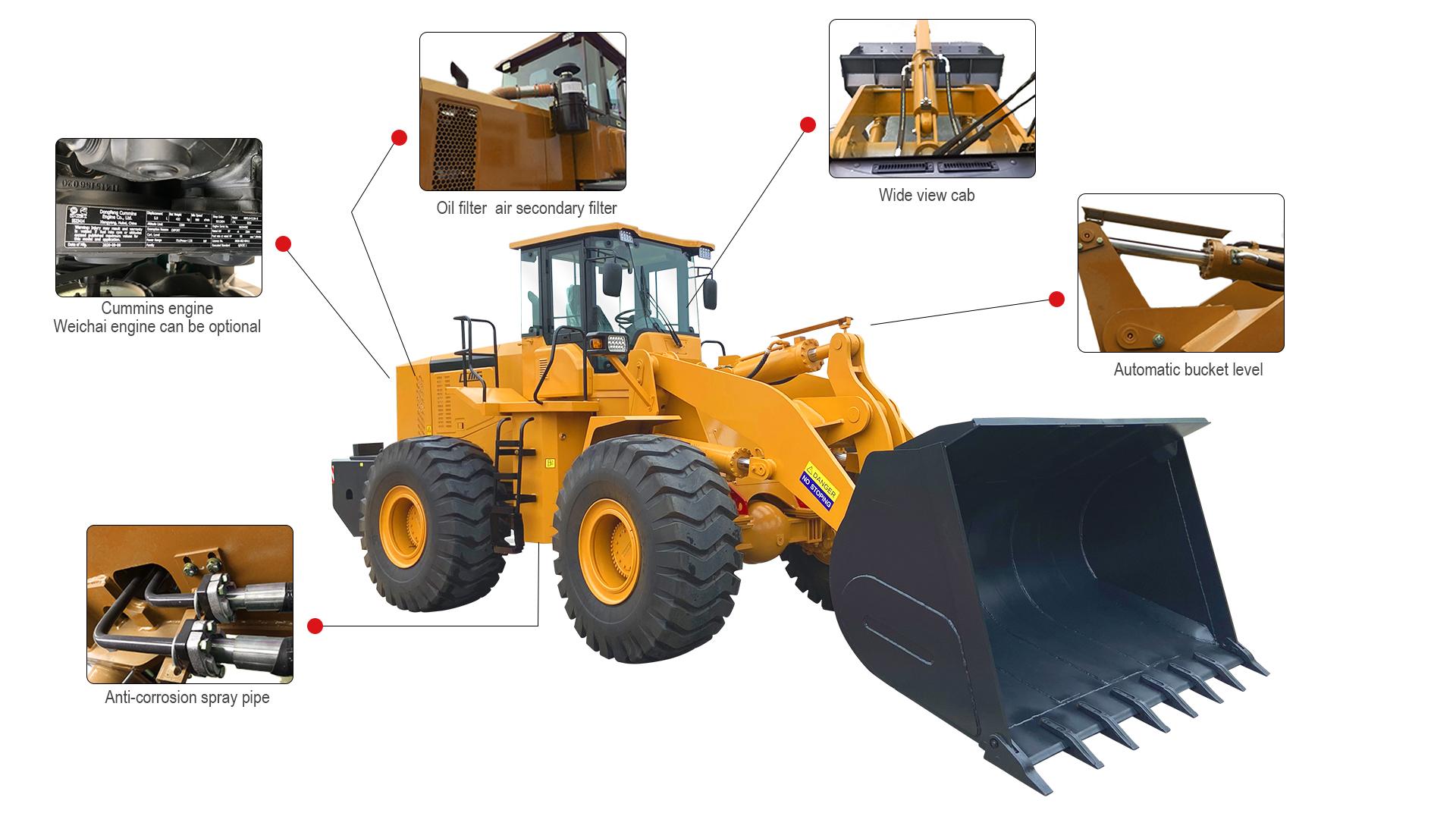 construction wheel loader