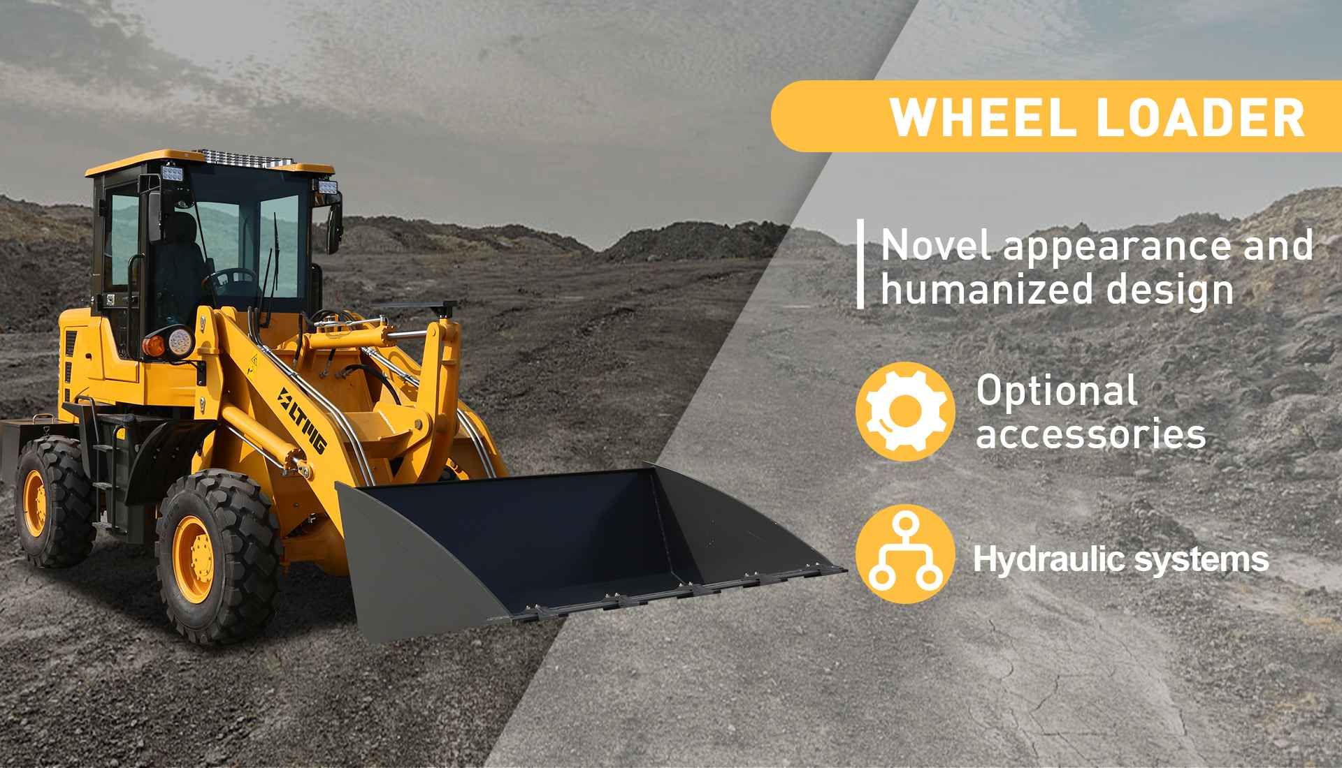 construction wheel loader