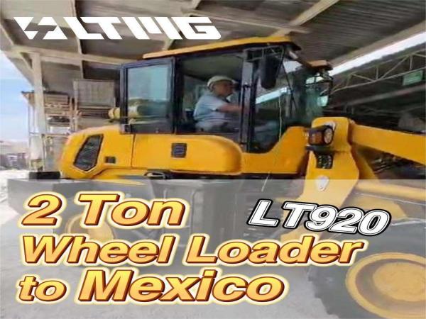 Wheel Loader LTMG LT920 ke Meksiko