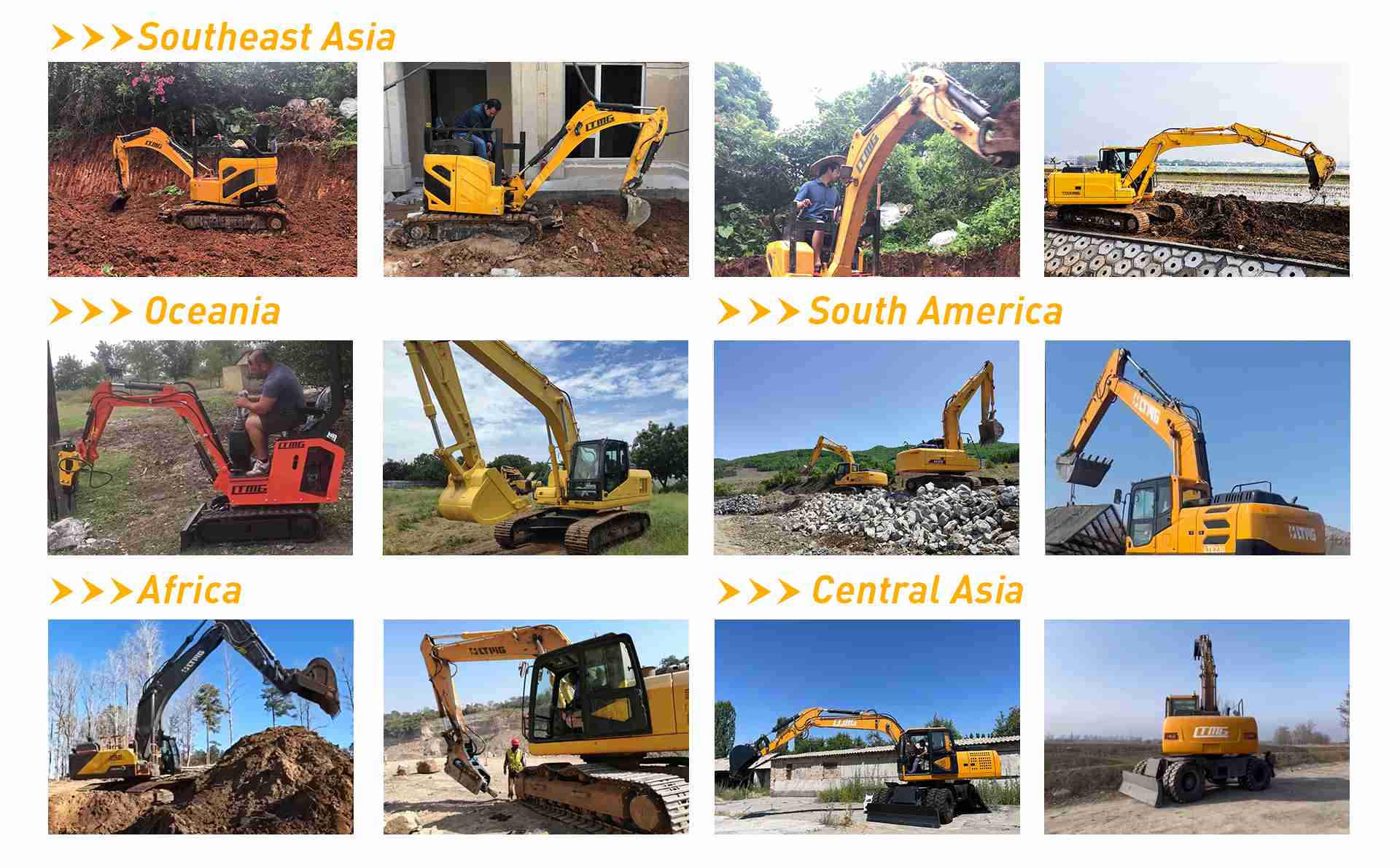 Excavator customer feedback LTMG Customer feedback