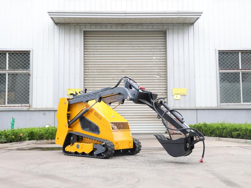 Bagaimana Cara Kerja Attachment Mini Skid Steer Loader?