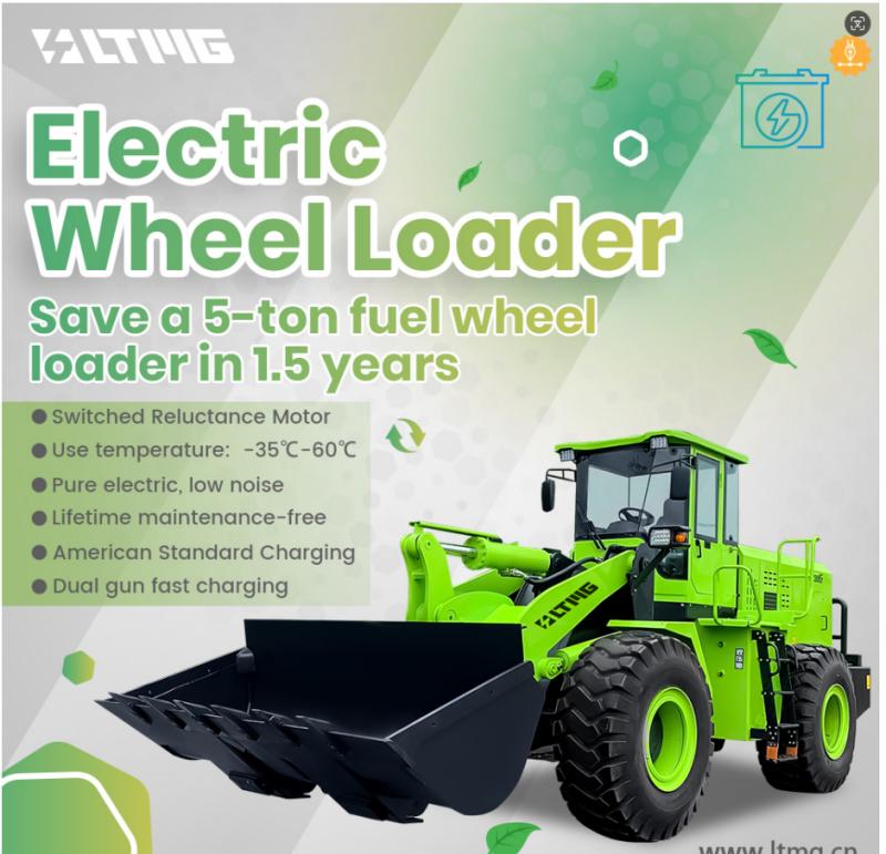 5 ton electric powered loader for sale