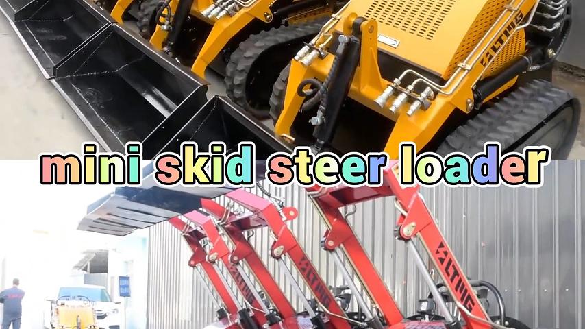 Bagaimana Cara Kerja Attachment Mini Skid Steer Loader?