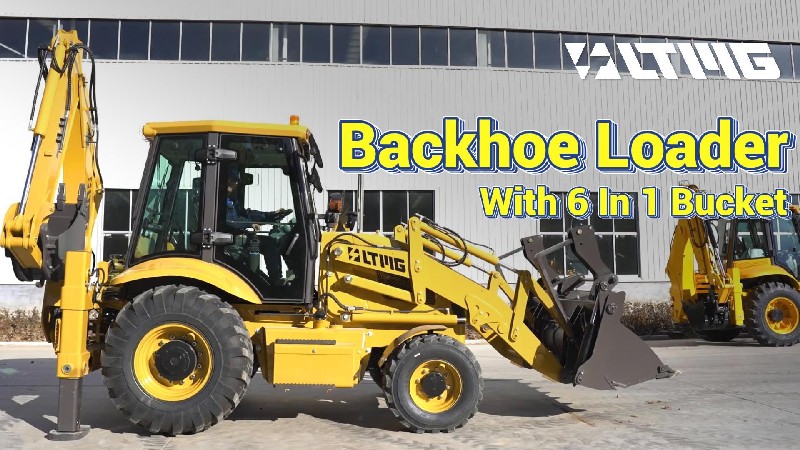 LTMG 2.5 Ton Backhoe Ekskavator Loader 4x4 Roda BLT388 Backhoe Loader dengan Harga Pabrik