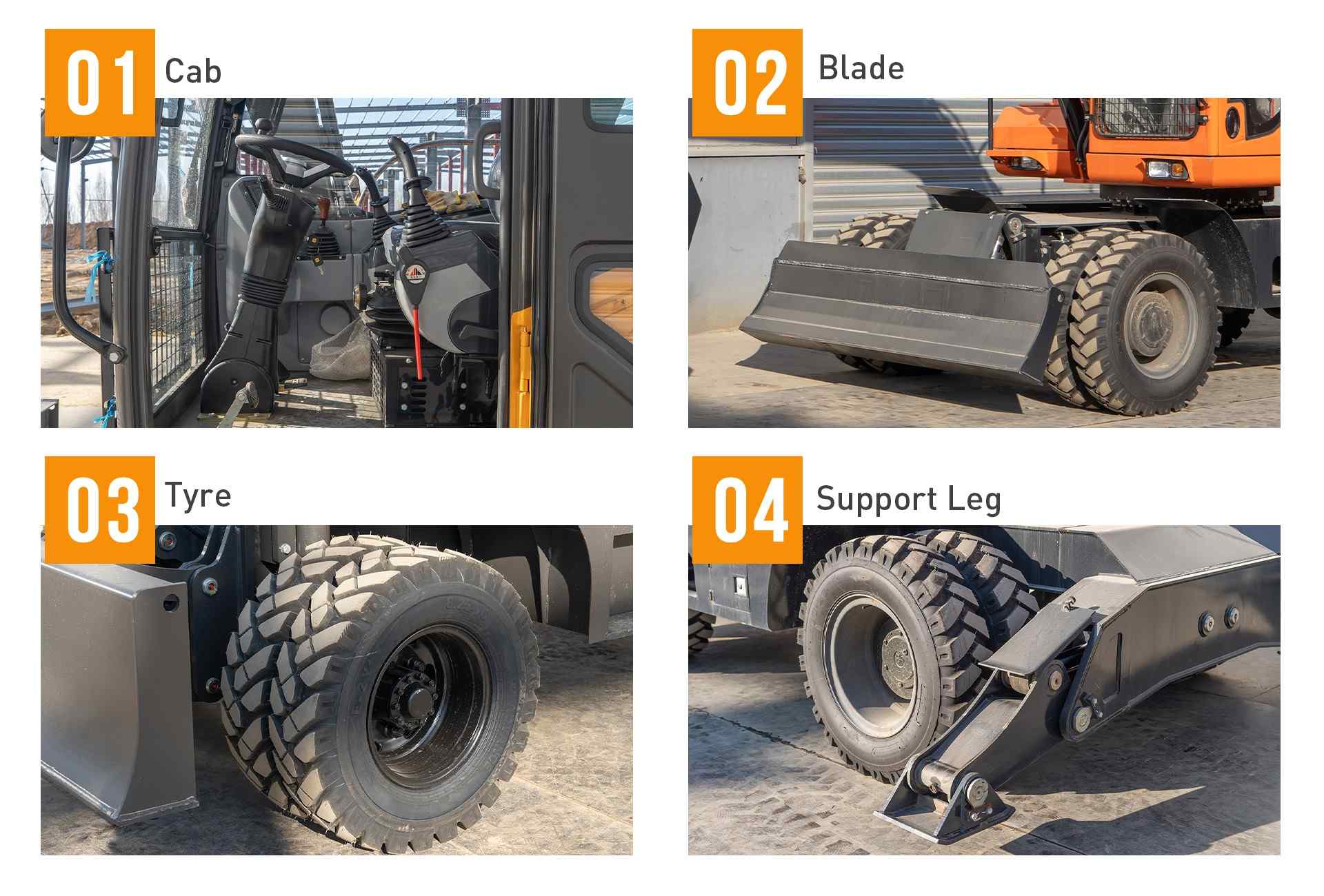 Chinese wheel excavator for sale 