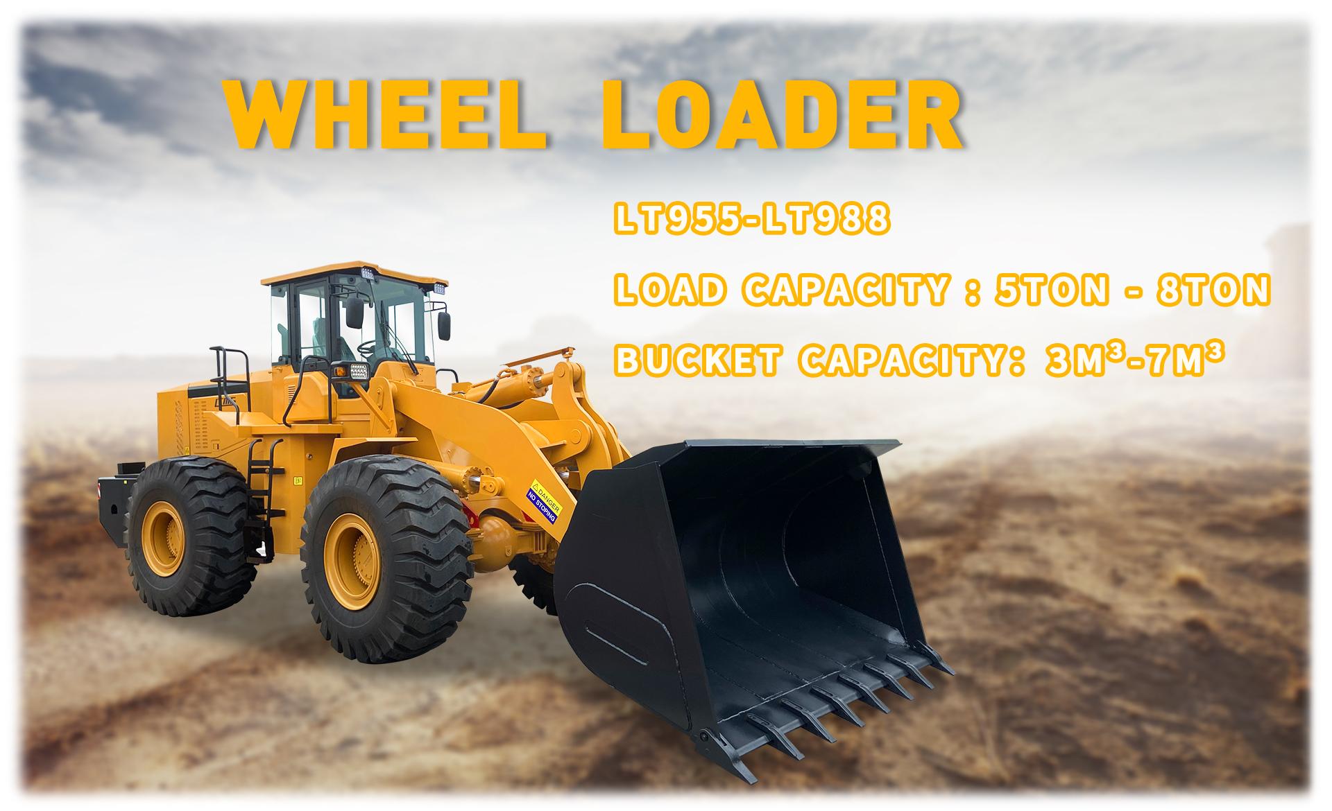 LT988 Wheel Loader 8 ton wheel loader