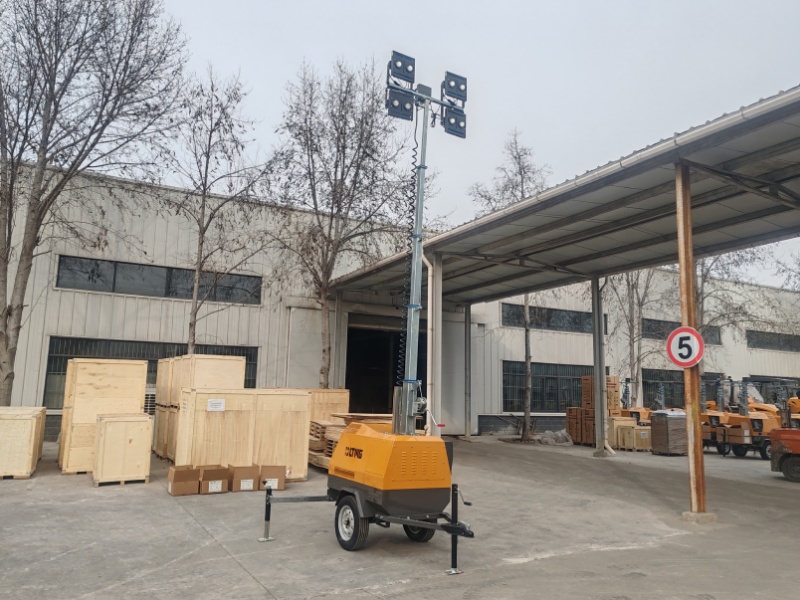 Menara Penerangan: Penerangan Seluler yang Efisien untuk Lokasi Konstruksi dan Darurat