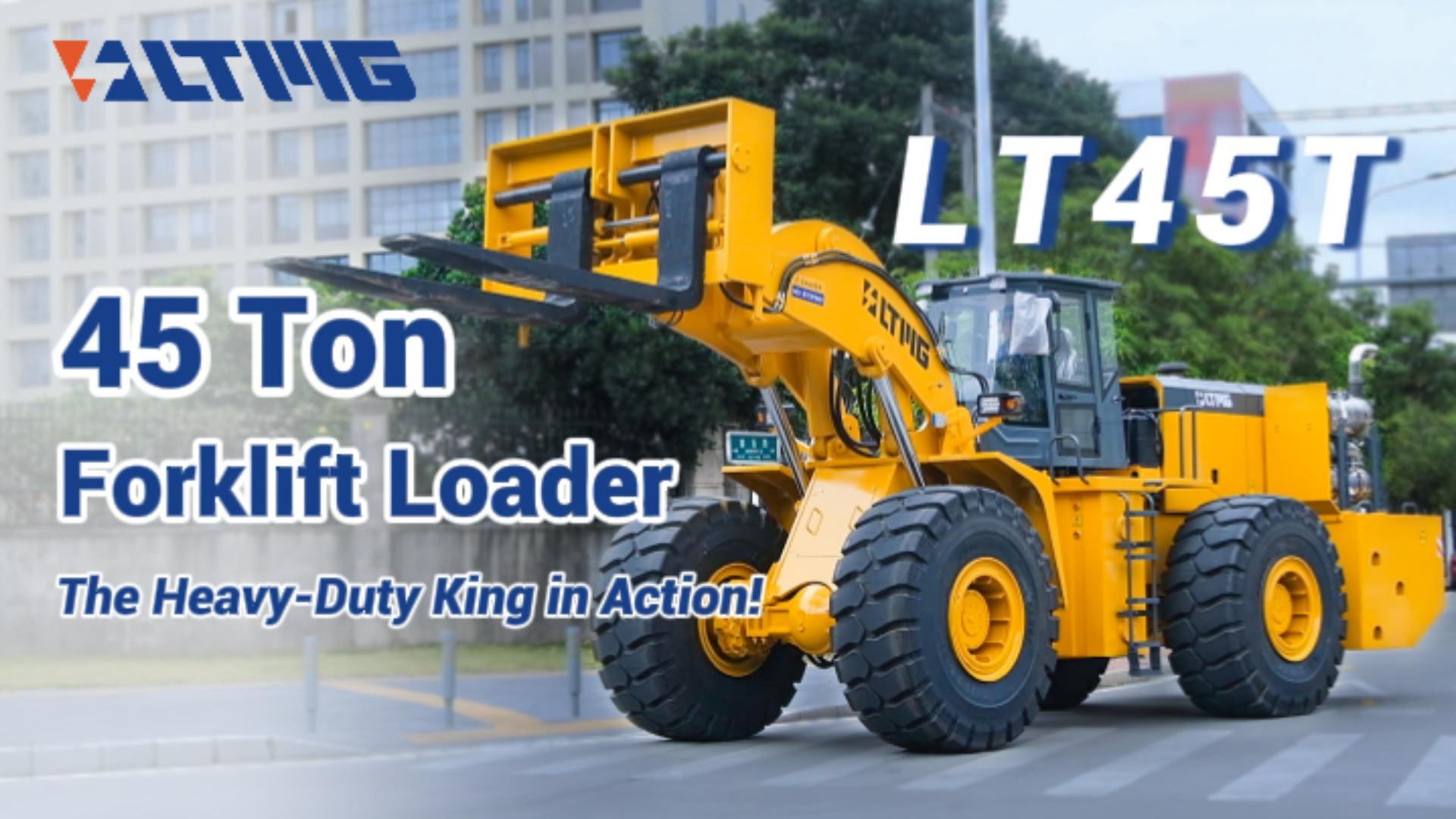Forklift Loader 45 Ton | Kekuatan dan Keserbagunaan dalam Satu Mesin