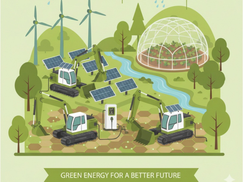 Transformasi Hijau: Mesin Konstruksi China Memasuki Era Baru Elektrifikasi