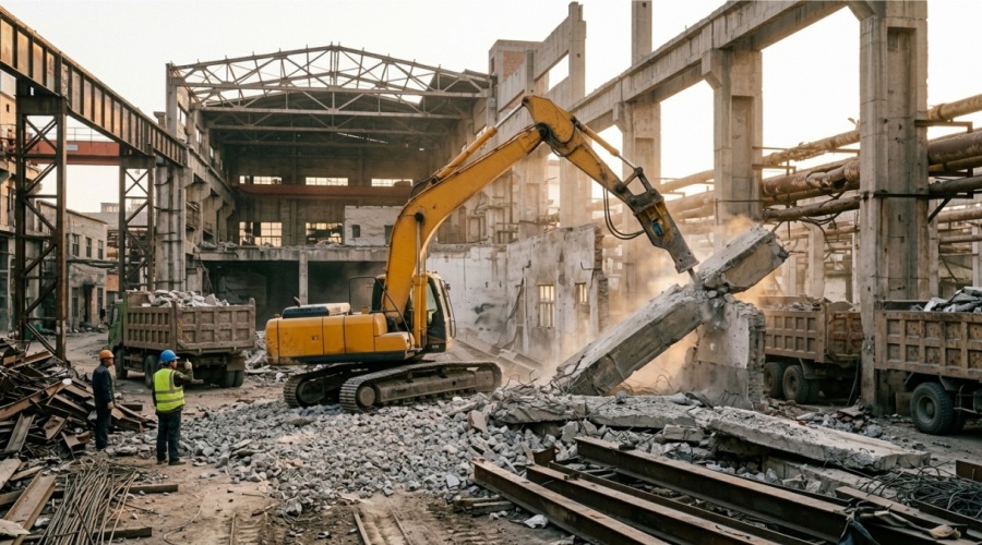 Industrial Plant Demolition Industrial Plant Demolition