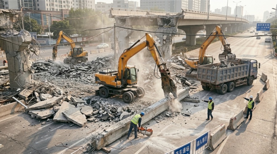 Municipal RoadBridge Demolition Municipal RoadBridge Demolition
