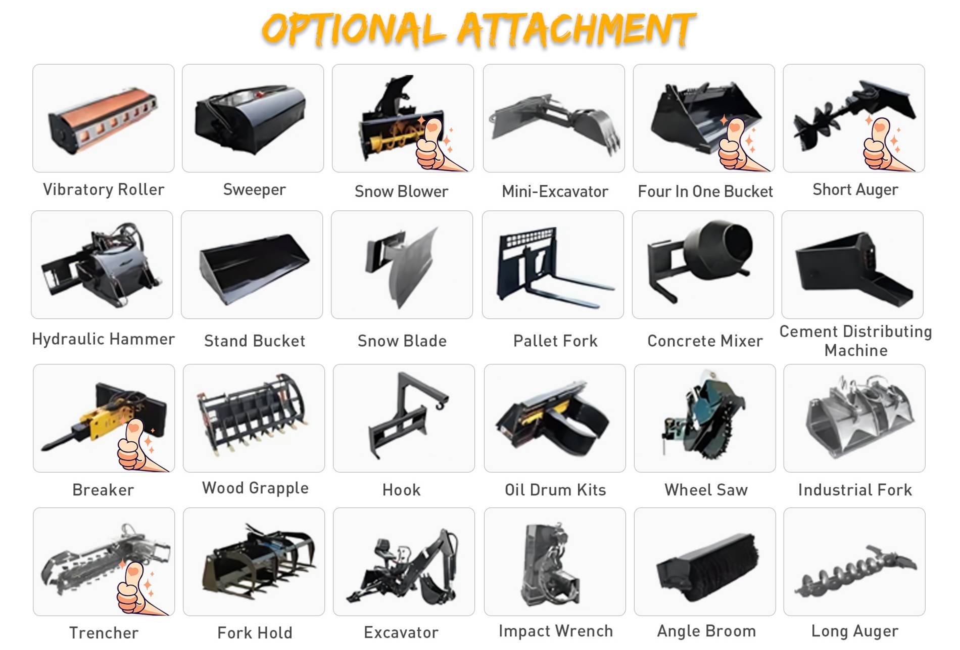 skid steer grapple