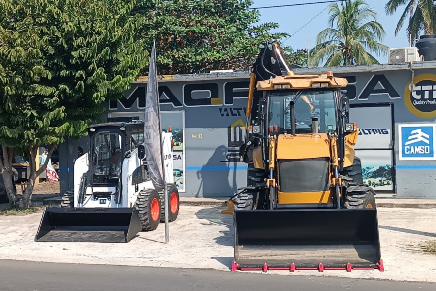 LT100 skid steer equipment