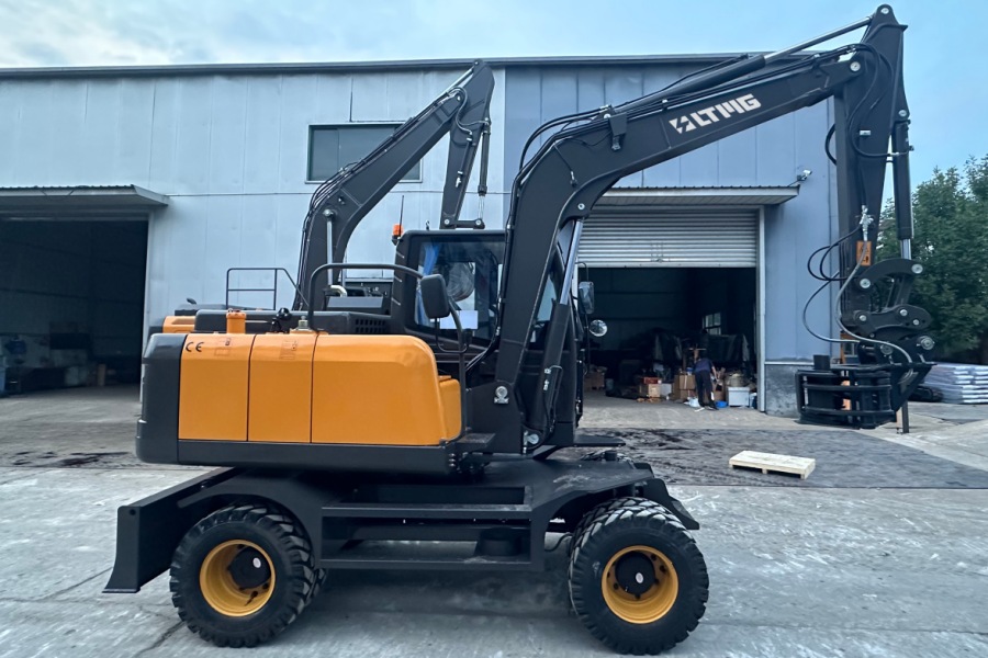LTMG 7 Ton Wheel Excavator LTMG 7 Ton Wheel Excavator