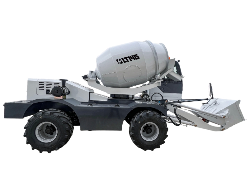 self loading concrete mixer truck price